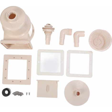 Écumoire de piscine 1,5 pouce, petite bonde, écumoire de bonde de piscine, accessoires de piscine (1/5)