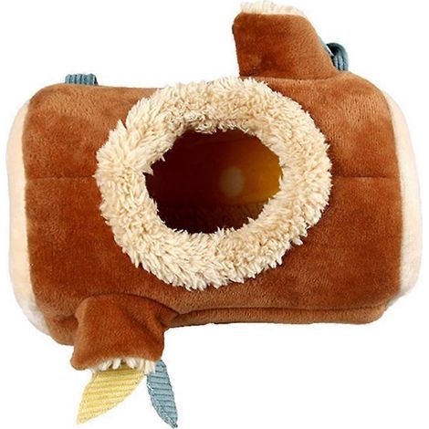 Winterbett-Versteck aus Plüsch, Hängematte für Hamster, Mini-Igel und Gleithörnchen