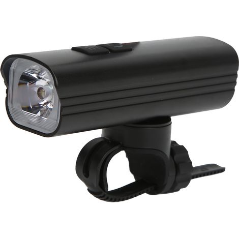 Fahrrad-Frontlicht mit Doppelschalter, wasserdicht, wiederaufladbar per USB, Nachtfahrlicht (1/5)