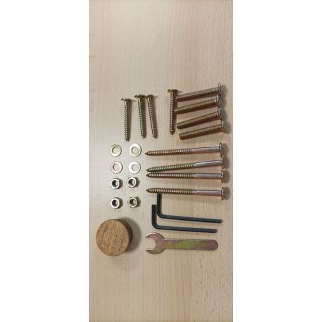 ZZ-KIT MONTAGGIO X TAVOLO LEGNO ALLUNGABILE CM 240/180X100X75