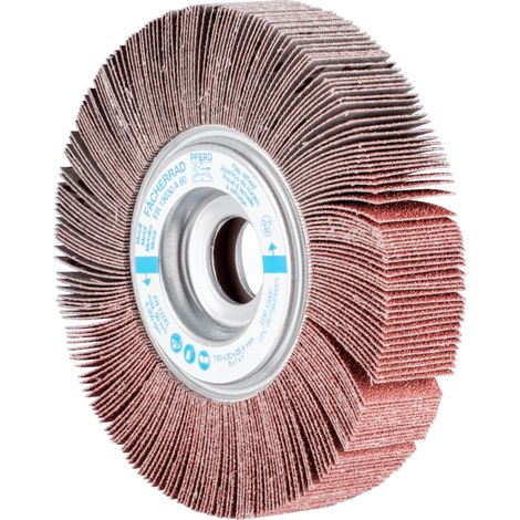 PFERD Lamellenschleifrad FR Ø 150x30mm Bohrung Ø 25,4 mm A60 für universelle Anwendung (1/5)