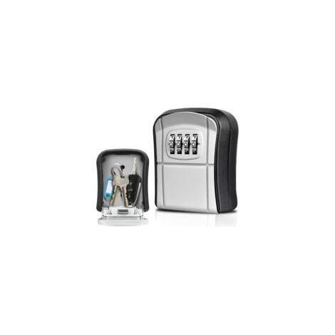 Cassetta di sicurezza per chiavi da parete Mini cassetta di sicurezza per chiavi da esterno con codice digitale a 4 cifre, impermeabile e reimpostabile, per casa, scuola, ufficio, fabbrica, Airbnb, ga (1/5)