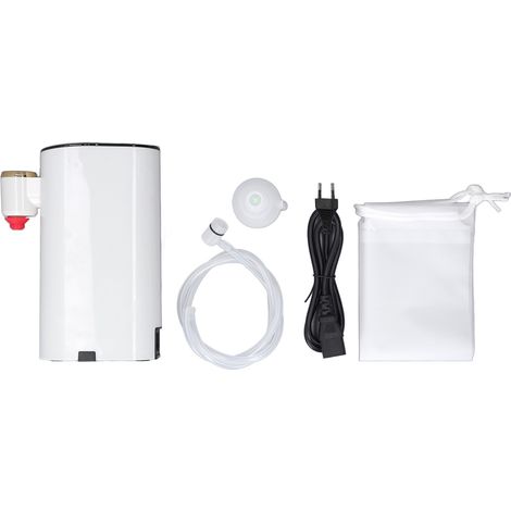 Distributeur d'eau chaude instantanée, chauffe-eau automatique de bureau 1500 W, 5 niveaux de température, tuyau inclus, réservoir de 1200 ml, prise européenne 220 V (1/5)