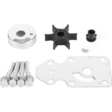Kit de Réparation de Pompe à Eau - Caoutchouc + Acier Inoxydable - Pour Moteurs Hors-Bord Yamaha 9.9MSH et 15MSH - Référence 63V-W0078-01-00 (1/5)