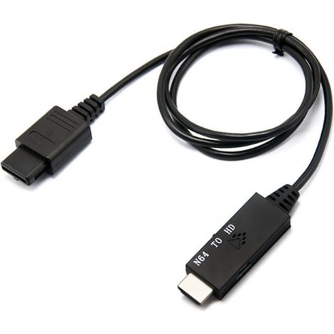 Adaptateur HDMI Plug and Play pour Nintendo 64 - Convertisseur N64 vers TV Moderne (1/5)