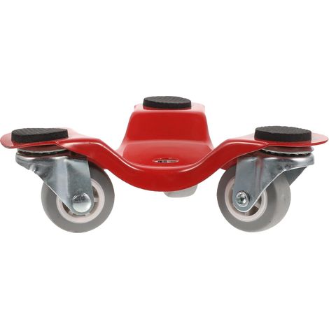 Ensemble de déménagement de Meubles métallique à 3 Roues, Chariot Mobile pour déplacer Meubles Lourds, Usage intérieur et Professionnel Couleur Aléatoire (1/5)