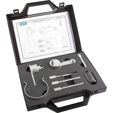 Coffret calage compatible avec les marques psa/land rover/jaguar 2.7/3.0 v6 (tdv6) - OM 4070 - CLAS Equipements (1/3)