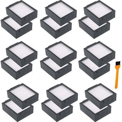 18 filtros alternativos para iRobot Roomba E- et I-Serie E5 (5150), E6 (6198), I3 (3150), I3+ (3550), I6+ (6550), I7 (7150), I7+ (7550) Saugroboter (1/3)