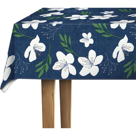 Nappe Toile cirée rectangulaire Fiesta Dusk 150 cm Ronde (1/5)