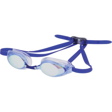 Occhialini da nuoto sportivi Aquafeel Glide Mirrored da donna/uomo, blu navy (4118/57), taglia unica