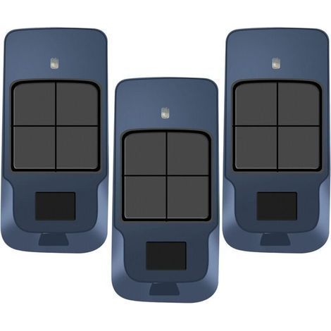 Télécommande Portail 4 Canaux 433 MHz Compatible avec BFT Mitto Cool C4 Rolling Code Modèle D112318 (1/5)