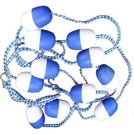 Swimming Pool, Safety Divider Rope Floaing Ball Line Hooks Hooks Waterways Accessory 5M, Cleaning and Maintenance Equipment Tools (1/5)