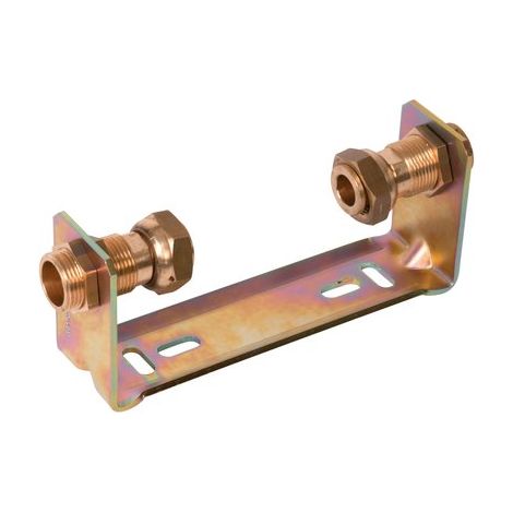 Sfera Supporto contatore in ottone 110 mm x 60 mm