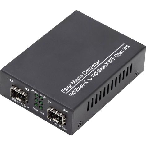 2 SFP Digitus DN-82133 Convertisseur de médias 1.25 GBit/s Q045512 (1/2)