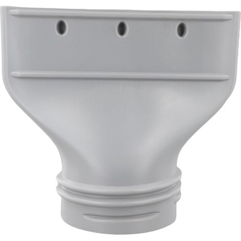 Adaptateur Tuyau Climatiseur Mobile, Raccord plat pour tuyau d’échappement, Adaptateur De Tuyaus Plat, Compatible avec Tuyaux de 13/15cm