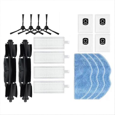 Lot de 18 brosses principales pour Tefal Rowenta X-Plorer Série 75 S+ RG8597W (1/5)