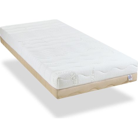 Matelas Mémoire de forme 24 cm 4 SAISONS - 70x190 cm - 2x70x190 cm (1/5)