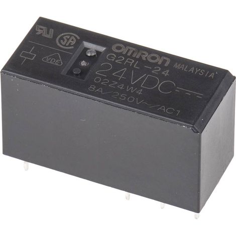Omron  G2R-L24-DC24 Power relè 24 V/DC 8 A 2 scambi 1 pz. Sacchetto (1/3)