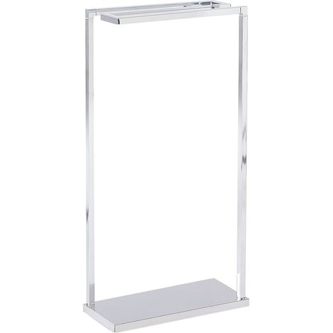 Towel Stand GARCITAS Metal Silver