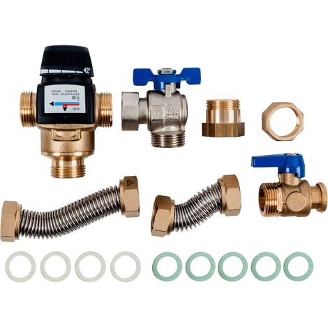 Wolf Rücklaufeinschichtset für Schichtenspeicher BSP-W 600/800 mit Wärmepumpe FWS-2-80