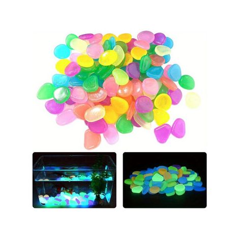 Galets lumineux pour la décoration de jardin