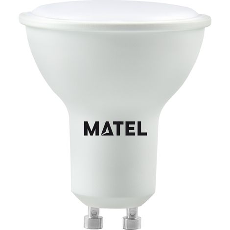 Ampoule LED dichroïque gu10 4w matel froid (1/2)