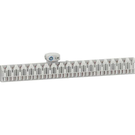 Schneider 16173 DuoLine XE, „Distri'clic“-Verteiler mit 18 Modulen, 36 Rasterabstände von 9 mm, mit Stecker