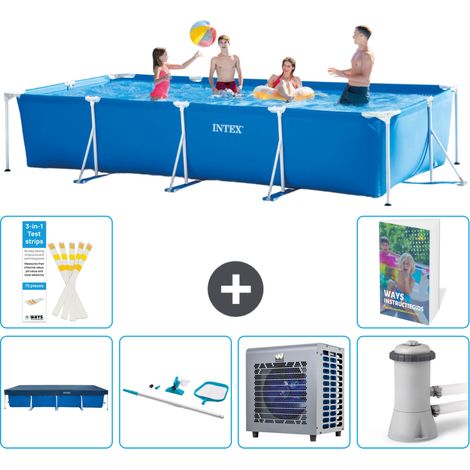 Intex Piscina con struttura Rettangolare - 450x220x84 cm - 7-pezzi  S109 (1/5)