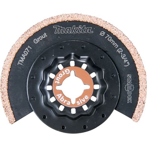 Lame segment à concrétion carbure pour coupes fines TMA071 - MAKITA B-65040