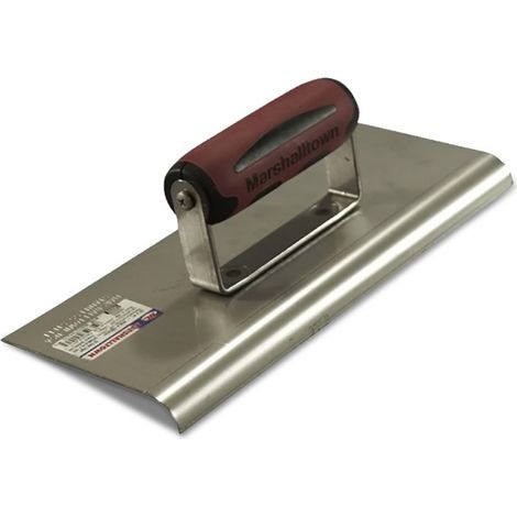 Fer à bordure 25 x 9 cm – Acier robuste pour béton frais – Bords précis et durables – Poignée ergonomique pour confort – Marshalltown