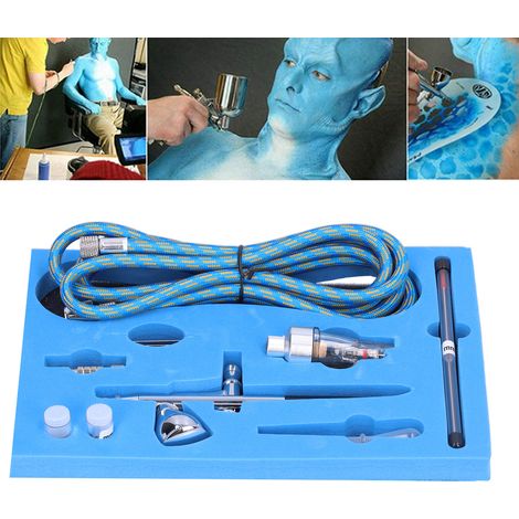 Kit aérographe G1/8, pistolet à peinture, outil artistique pour le modélisme et la décoration intérieure. (1/5)