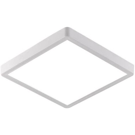 LED-Deckenleuchte, IP44 wasserdicht, quadratisch, flach, Badezimmerleuchte, 24 W, 6500 K, 2400 lm, schlichte, moderne, schlanke Lampe für Wohnzimmer, Schlafzimmer, Küche, Balkon, Keller, Büro, 300 x 2 (1/5)