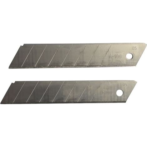 Lames de Cutter 18mm Sécables - Lot de 10 Recharges