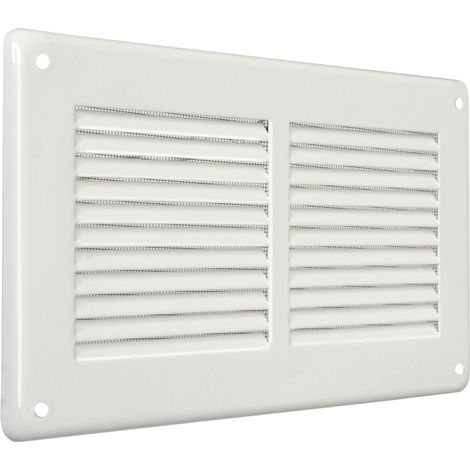 La Ventilazione GL20RB Griglia Rettangolare da Sovrapporre, Bianco (1/5)