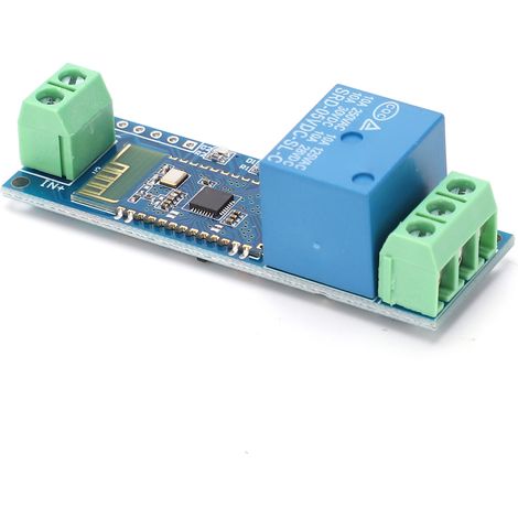 Module relais 5 V Bluetooth pour commande sans fil sur circuit imprimé, composant pour téléphone Android et objets connectés (1/5)