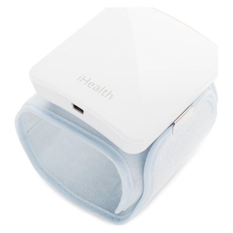 iHealth Wrist Blood Pressure Monitor BP7S White, Wireless, Weight 105 g