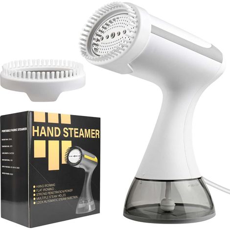 Défroisseur Vapeur Portable 1500W - 2-en-1 Fer à Repasser et Défroisseur (1/5)