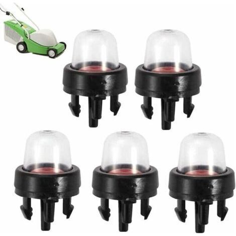 5 Pièces Ampoules Amorçage d'Essence Pompe d'Amorçage Débroussailleuse Bulle d'Huile de Carburateur Accessoires de Rechange pour Tronçonneuse- (1/4)