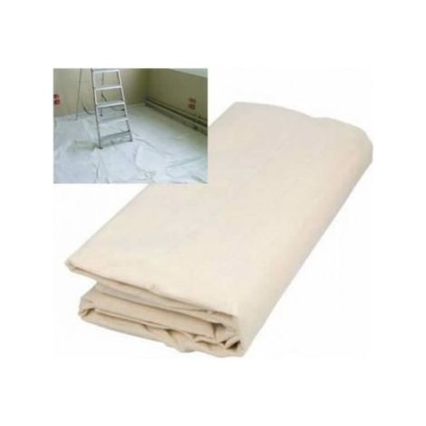 Bâche éco coton plastifiée 3 x 4m - DULARY - 142010 (1/5)