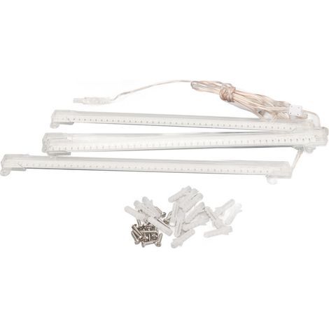 Pflanzenlampe, 4-flammig, USB-Anschluss, dimmbare Timerfunktion, Vollspektrum-LED, für den Innenbereich, Sukkulentenhaus, 4,3 W, 84 rote LEDs und 84 l (1/5)