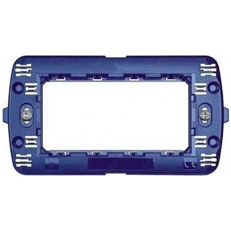 Support compatibles Bticino Livinglight 4 modules pour plaque