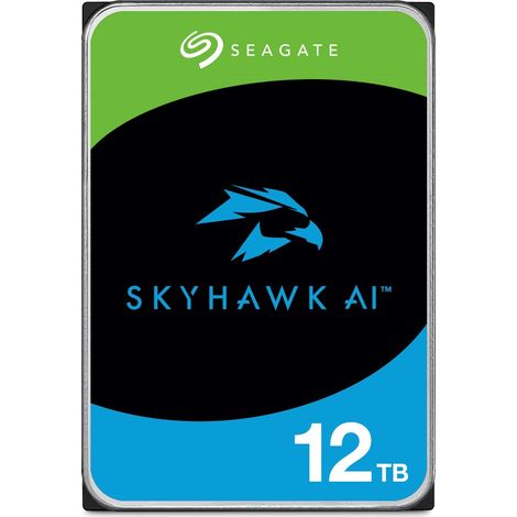 Seagate 8.9cm (3.5') 12TB SATA3 Skyhawk AI 7200 256MB (ST12000VE001) (1/3)