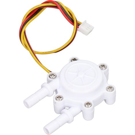 Débitmètre d'eau avec capteur et connecteur à barbes de 1,2 mm de diamètre et câble de 25 cm (1/5)