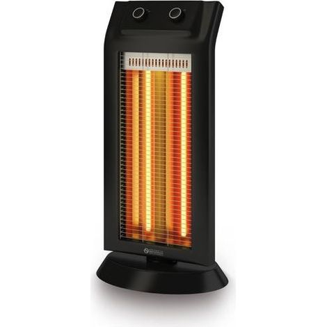 Olimpia Splendid 99579 calefactor eléctrico Interior Negro 1100 W Calefactor eléctrico infrarrojo