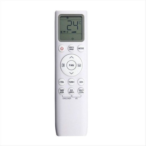 Climatiseur pour TCL Télécommande A/C Fahrenheit Celsius Convertir Refroidir et Chauffer 002383 (1/4)