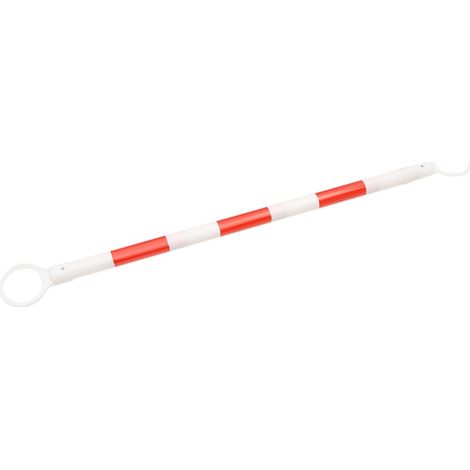Retractable Traffic Cone Bars 10 pcs ABS 116-197 cm vidaXL