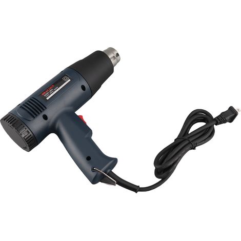 Pistolet à air chaud électrique portable 1800W, souffleur thermique réglable 60-600℃ avec écran LCD, chauffage rapide, 4 buses pour rétraction, séchage et décapage peinture, 110-130V (1/5)