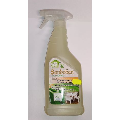 SANDOKAN - DETERGENTE SPRAY SUPERFICI PLASTICHE 750ml