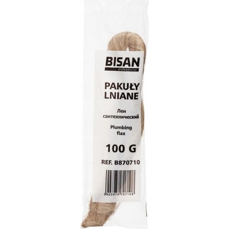 fibres d'étanchéité bisan b870710 100 pour cent chanvre 50 pièces (1/3)