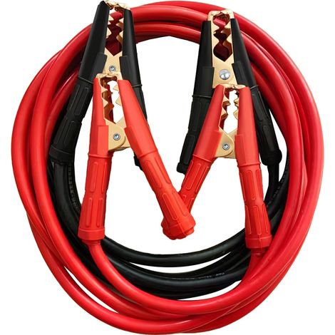 Câble de démarrage de batterie de voiture, 3000Amp, 20 pieds de long, 6m 3000A (1/5)